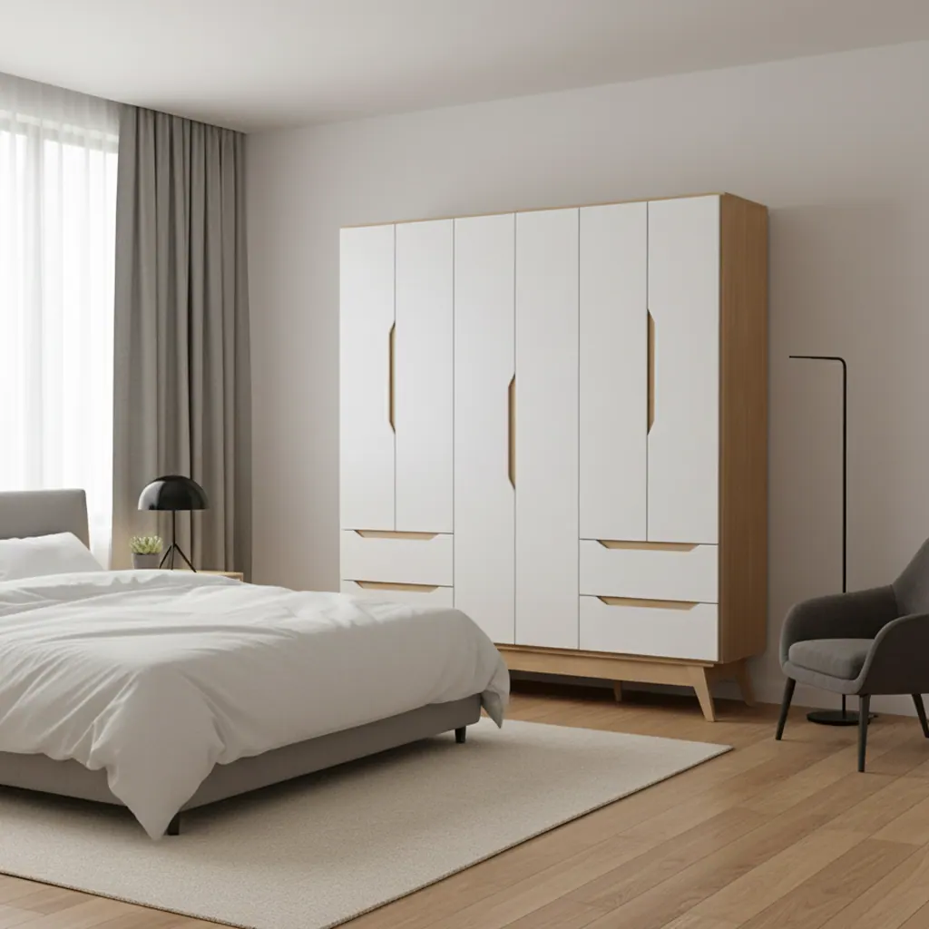 Placard STRAND, 6 puertas + 4 cajones