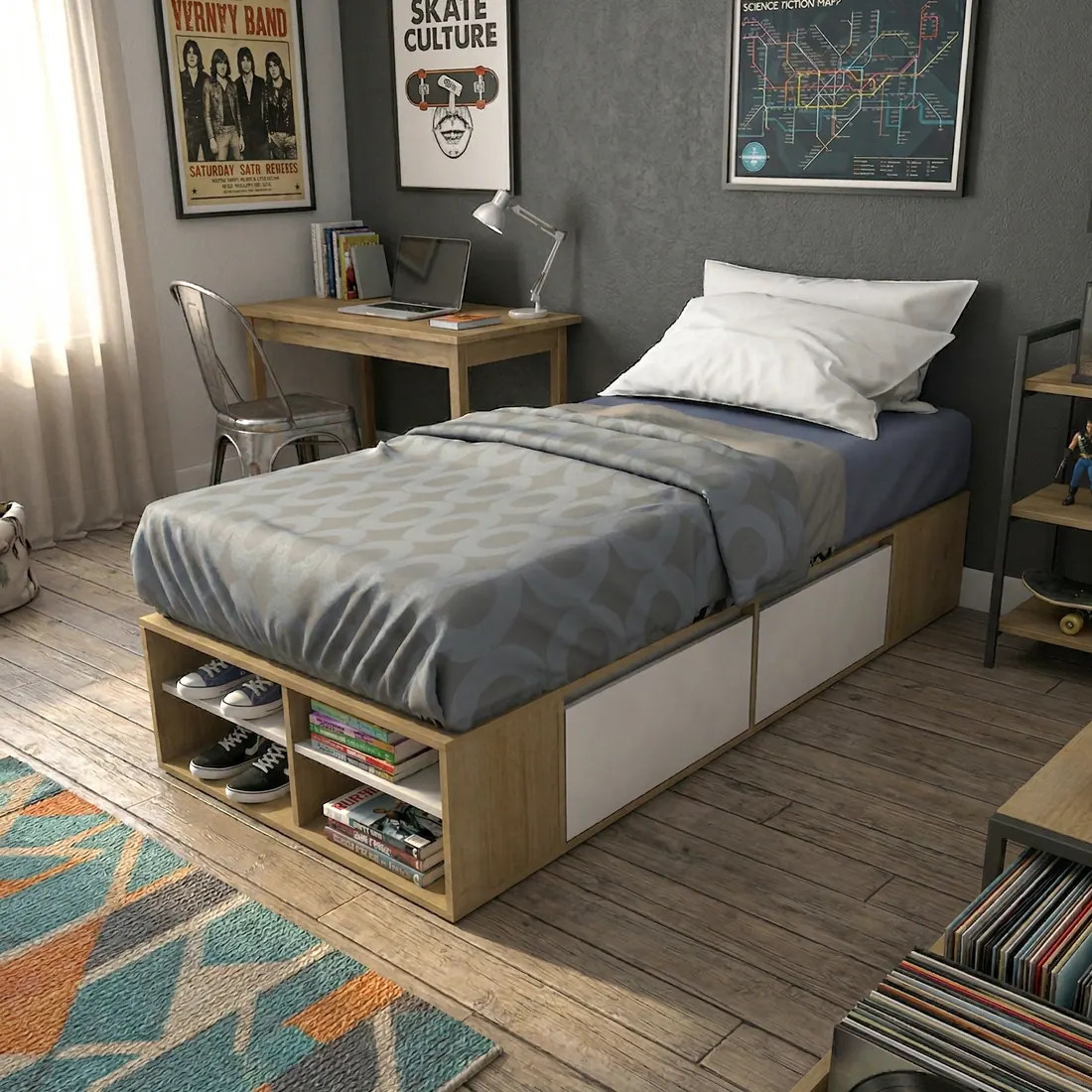 Dormitorio · Cama funcional
